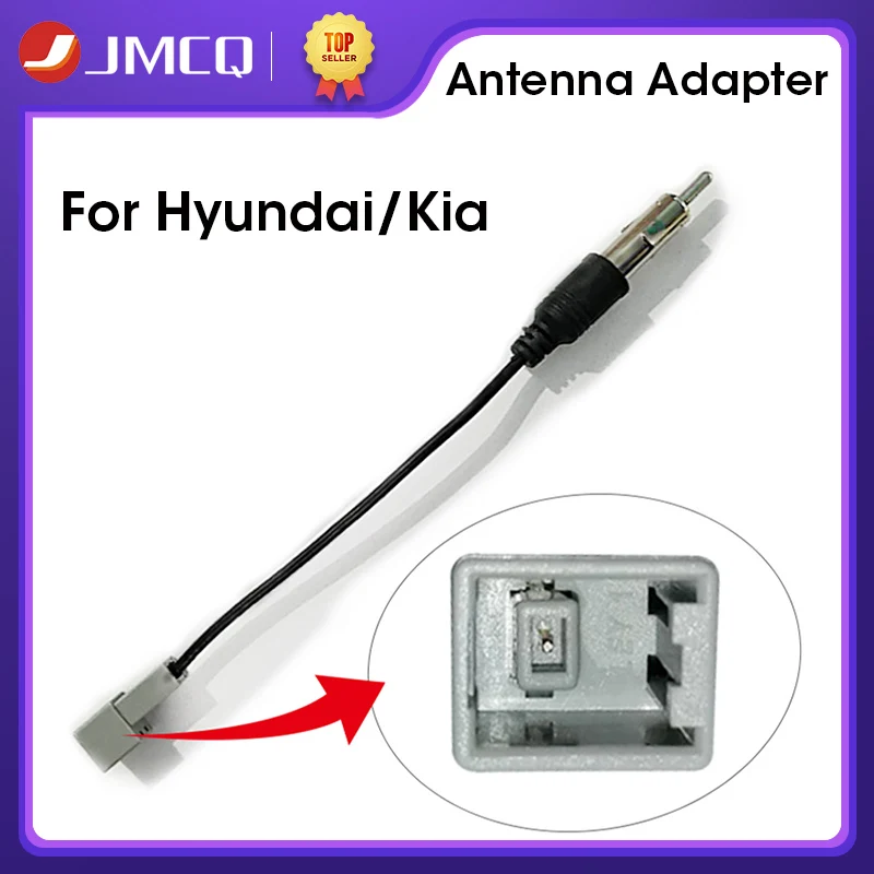 Автомобильный радиоприемник JMCQ проводной кабель для Hyundai Santafe Kia Cerato2 Cerato3 Sportage