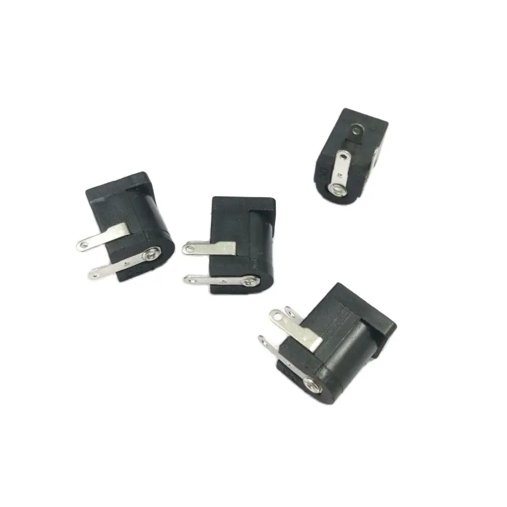 Spina Di Alimentazione Elettrica Del Connettore Di Cc 20Pcs Dc-005 5.5X2.1Mm Resistente Al Calore/Dc-005 Terminale 5.5X2.5Mm/Dc-002 Presa 3.5X1.3Mm