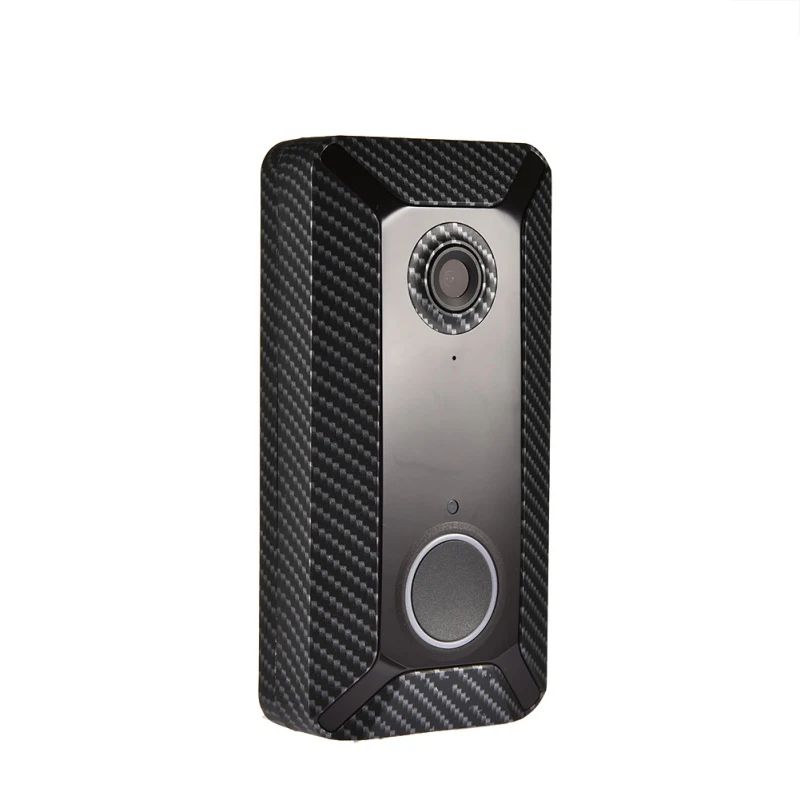 Cheap V6 wifi Doorbell Smart Wireless 720P video camera Cloud storage door bell cam waterproof home security house bell Gray