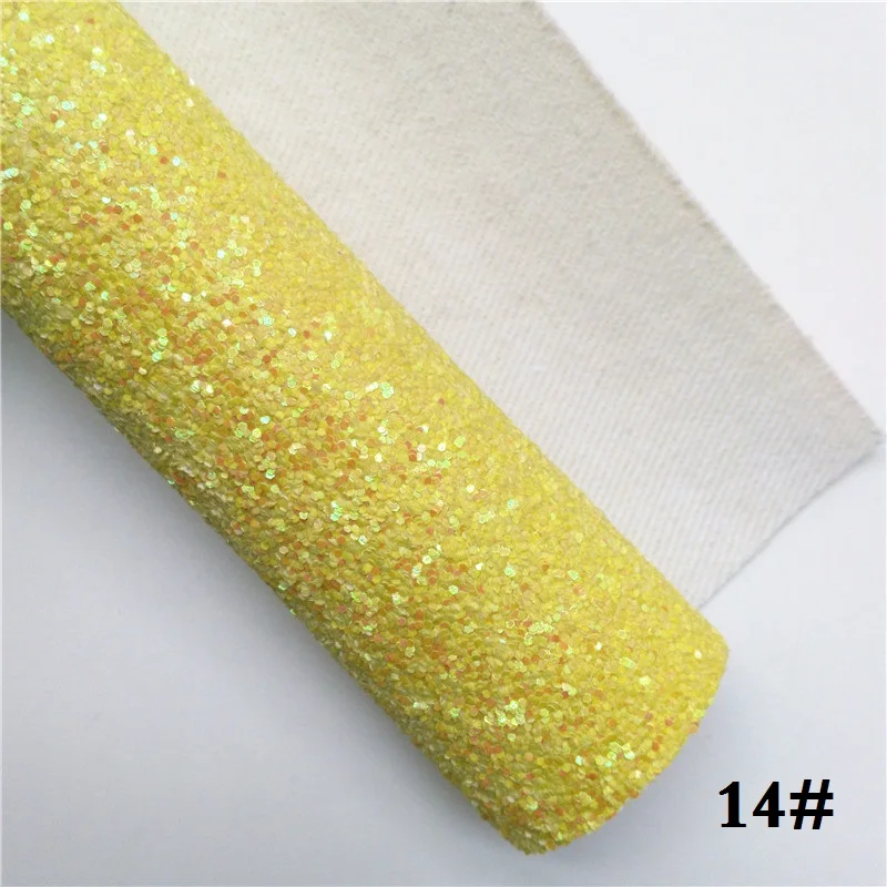 14 Glitterwishcome 21X29 см А4 Размер синтетическая кожа, Пастельная массивная блестящая кожа, искусственная ткань из искусственной кожи винил для бантов, GM690A - Цвет: 14