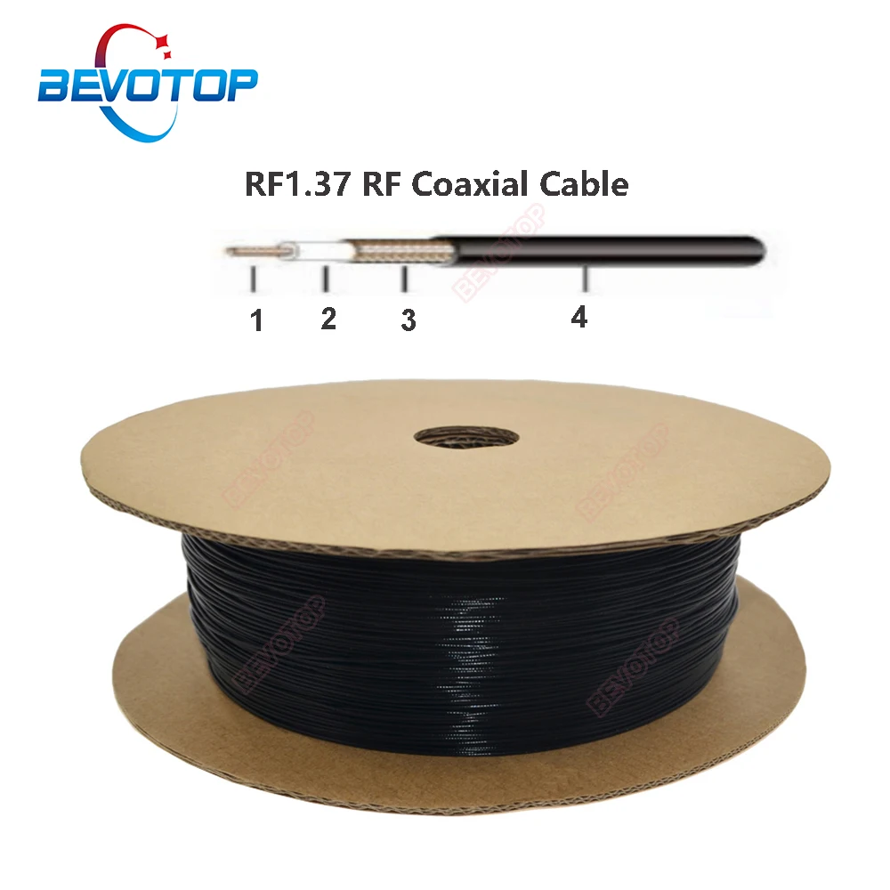 RF1.37 Cable OD=1.37mm RF Coaxial Pigtail for Coax Connector 50 Ohm Extension Cord | Обустройство дома