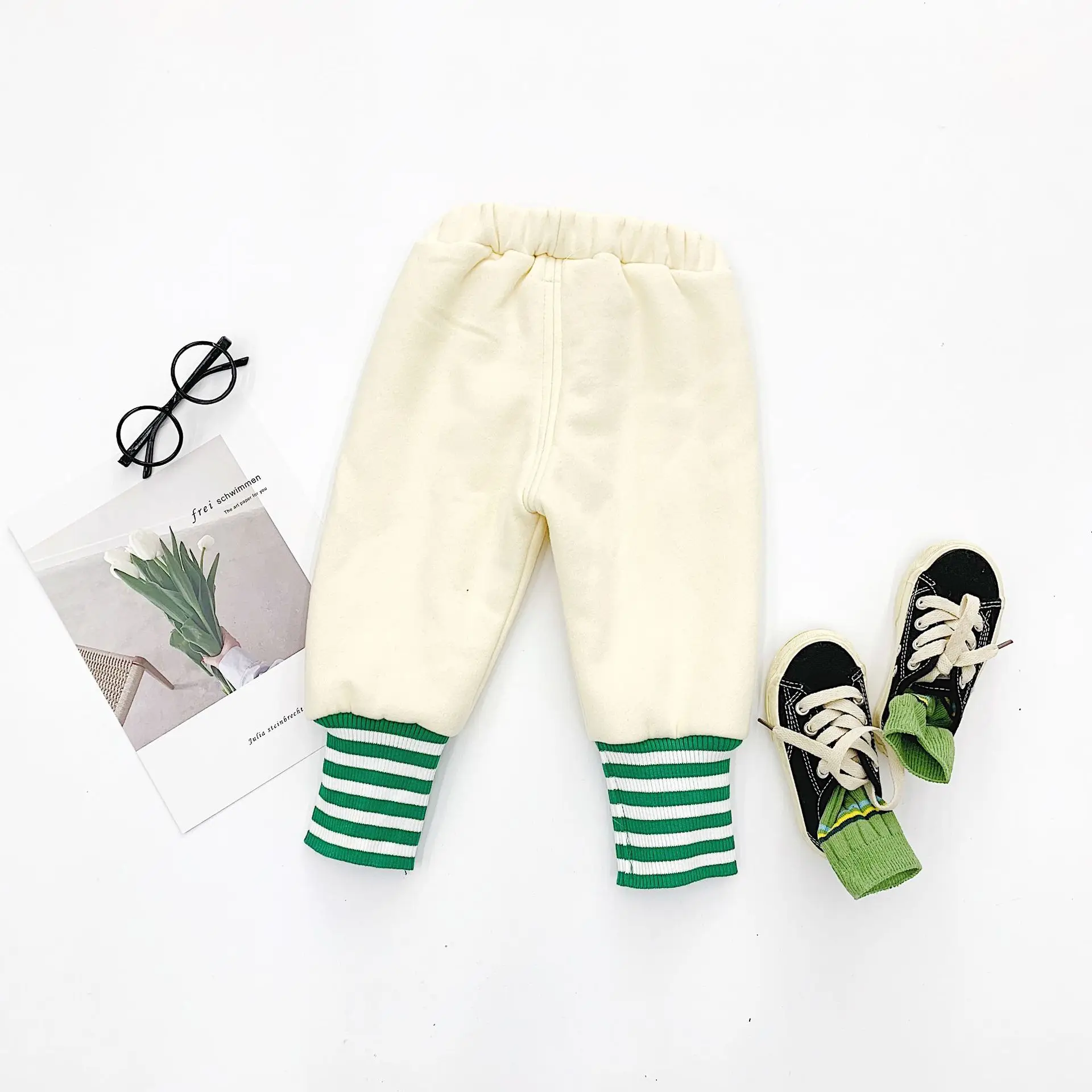 Begall/штаны для малышей; Новое поступление года; модные спортивные брюки для детей; зимние повседневные брюки с принтом в полоску для детей