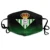 Испанский Re-al Betis Football Club Logo Face Mask Fashion Protection Mask Многоразовая Моющаяся С фильтрами PM2.5 Для Мужчин Женщин Детей