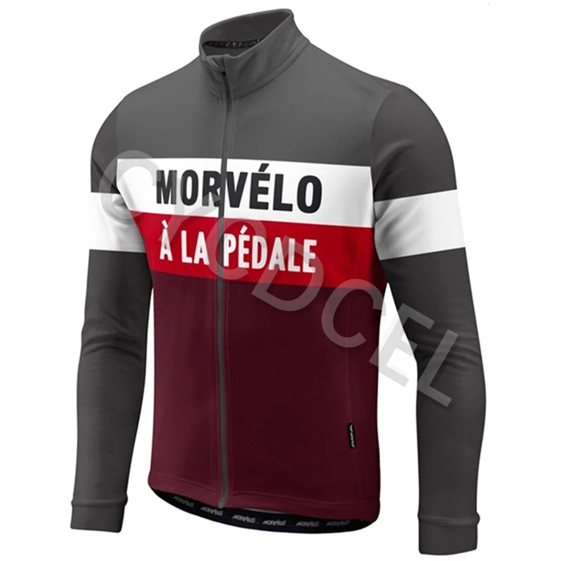 Бренд Morvelo, дышащая велосипедная майка, быстросохнущая, с длинным рукавом, Майо, Ropa Ciclismo Pro, велосипедная одежда, велосипедная одежда