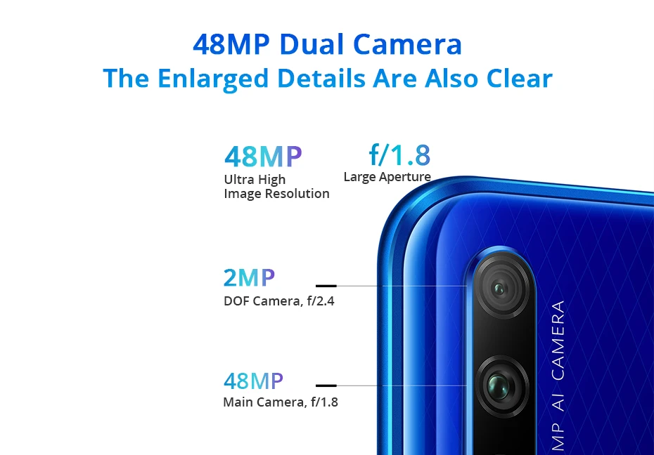 Honor 9X Kirin 810 7nm Octa core Smartphone 48MP Dual Camera 6.59 Full Screen Pop Up Front Camera Google Play (6)
