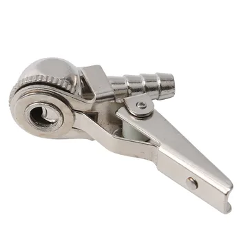 

1/4 "NPT Tire Air Chuck Inflator Gauge Brass Ball Car Tire Inflator With Clip For Car Tire Repair Tools Clip-On Air Chuck Tire