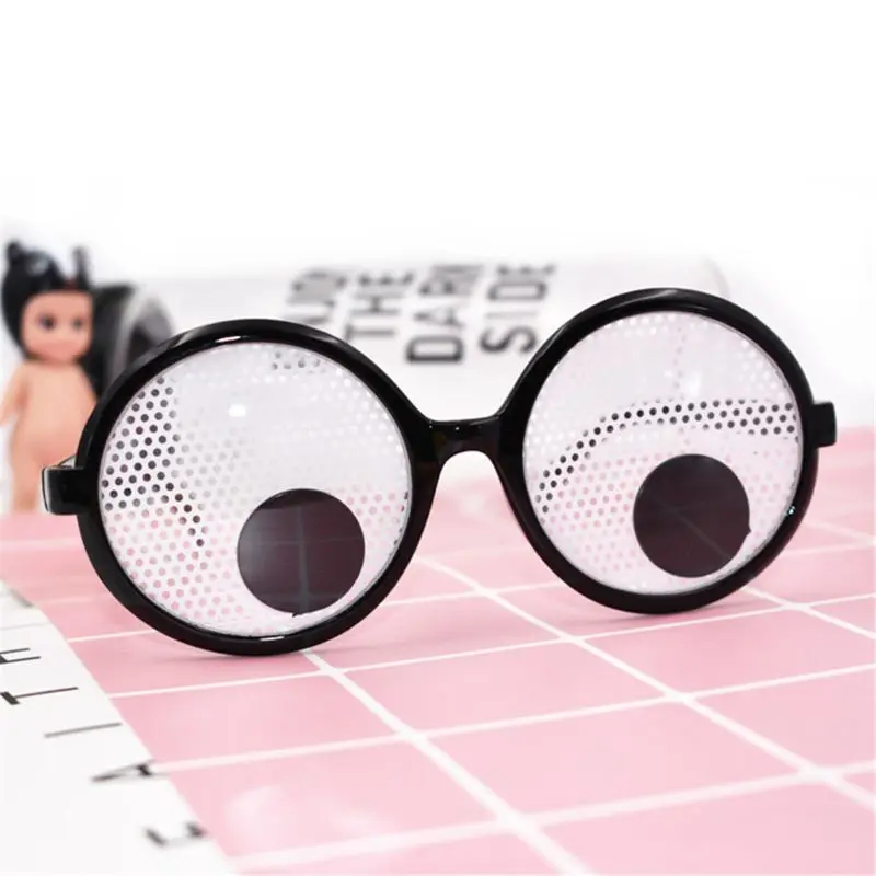 Очки Googly Eyes-пластиковые круглые вечерние сувениры, новые оттенки, вечерние игрушки, смешные Костюмные очки аксессуары для детей