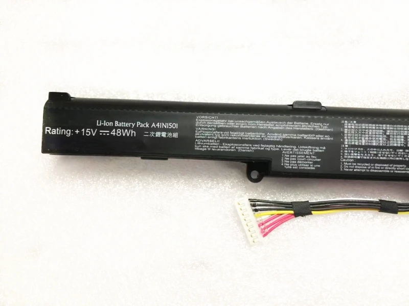 Оригинальный аккумулятор ONEVAN A41N1501 для ASUS GL752JW GL752 GL752VL GL752VW N552 N552V N552VW N752 N752V N752VW N752VX