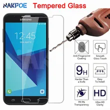 С уровнем твердости 9H закаленное Стекло для samsung Galaxy J3 J5 J7 Экран Защитная Стекло на samsung J2 J4 J6 J8 пленка