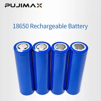 

PUJIMAX 18650 rechargeable lithium battery 3.7V 18650 flashlight small fan portable printer portable power supply Batterie