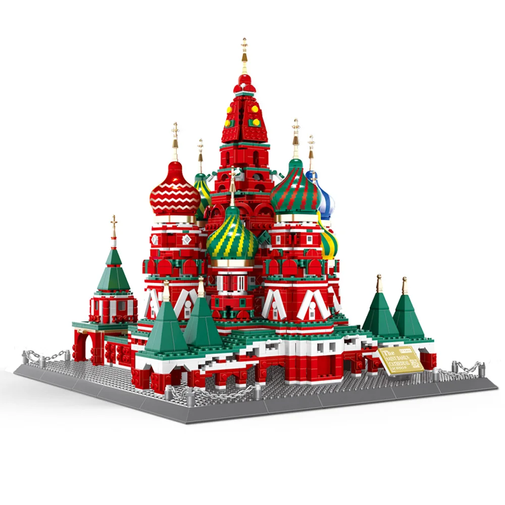 Wange 6213 российский Московский василовый кафедра мировая архитектура Коллекционная версия маленькие блоки