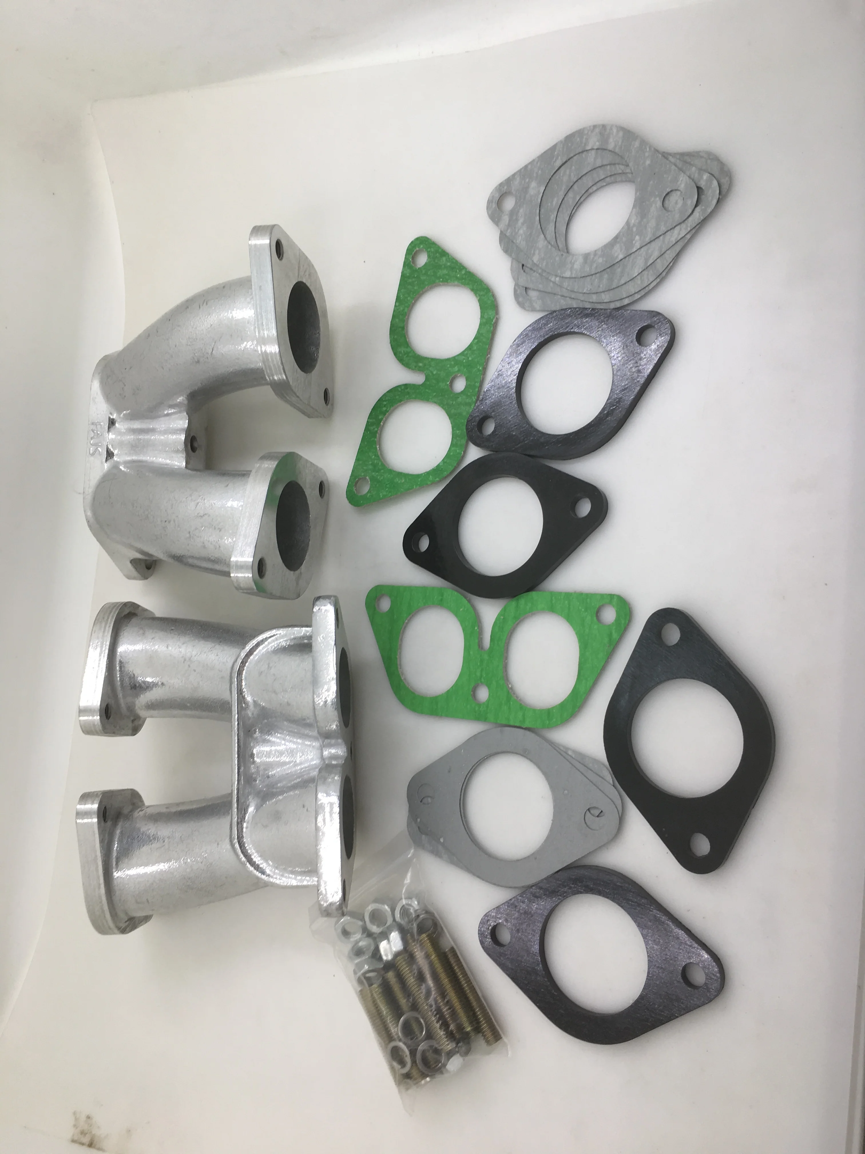 SherryBerg FAJS двойной набор коллектора для PORSCHE 356 912 WEBER IDF DELLORTO DRLA EMPI fajs 356A 356B 356C 356SC SC90 carb