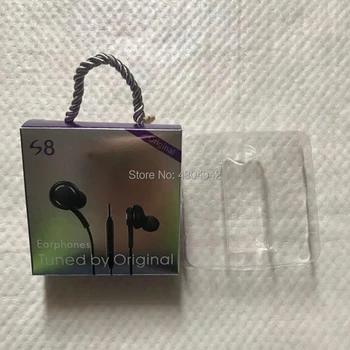 

Free Post Empty Paper Retail Package Box For Samsung Galaxy S8/S8+ 3.5mm In-Ear With Microphone Wire Headset Earphone