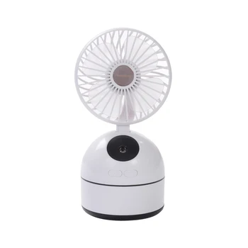 

USB Mini Fan Charging Portable Desktop Silent Spray Fan Summer Portable Summer Fan For Home Office Cooling Fans