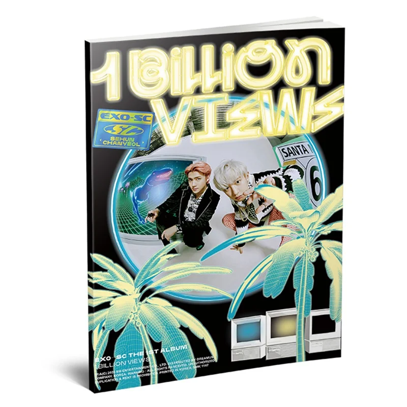 Conjunto de 54 unidades de álbum de EXO-SC, Mini Tarjeta de papel hecho a sí mismo, póster de tarjeta de foto, sesión fotográfica HD, colección de regalos para seguidores