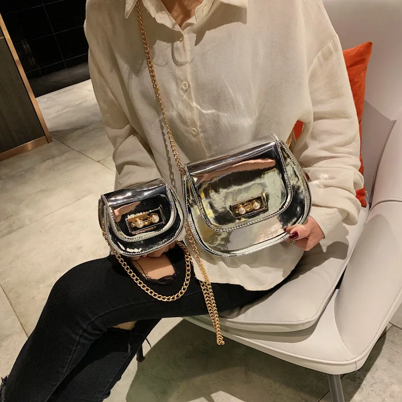 

Bag Women's 2019-Europe And America Fashion Women's Handbag Shoulder Oblique Small round Bag Trend Small Bag