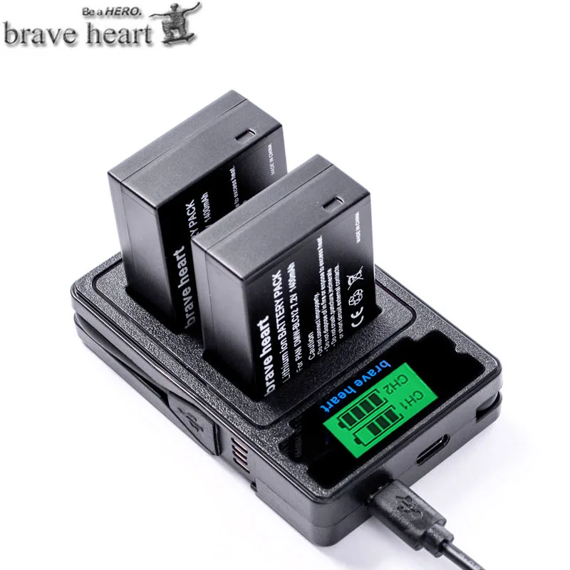 Батарея DMW-BLC12 BLC12E BLC12PP DMW BLC12 батареи+ двойное зарядное устройство для Panasonic Lumix FZ1000, FZ200, FZ300, G5, G6, G7, GH2, DMC-GX8