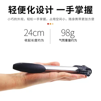 

Portable Handheld Tire Pump High Pressure Outdoor Charging Cylinder Pet Cemetery Duck down Wheaten Food