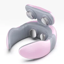 New Intelligent Cervical Massager Electric Four-head Pulse Magnetic Therapy Far Infrared Heating Pain Relief Relaxation Tool