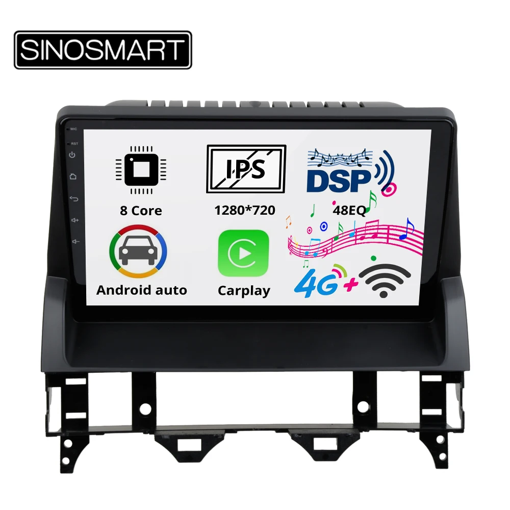 Sinosmart поддержка BOSE Android 8 1 2G/4G ips/QLED 2.5D экран автомобиля gps навигация Мультимедиа