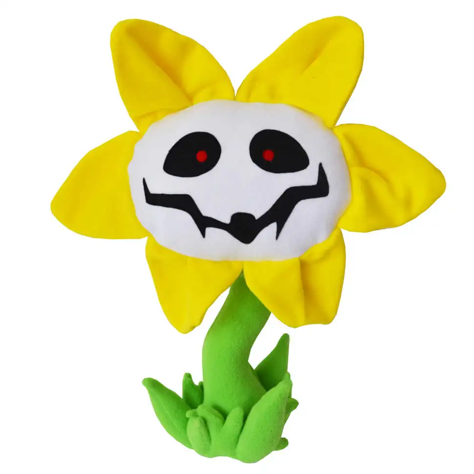 25 см Undertale плюшевые игрушки Undertale Flowey мягкие игрушки для детей детские подарки Рождественский подарок