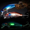 1Pcs Luminous Minnow Hard Fishing Lures 7cm 11g Winter Sinking Wobblers Artificial Plastic Bait Treble Hook Sea Pesca Tackle ► Photo 3/6