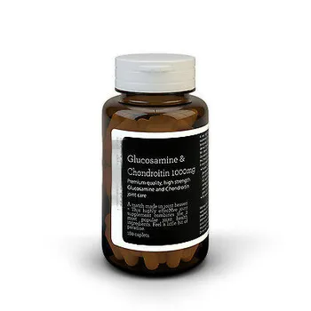 

1000mg Glucosamine & Chondroitin - 3 Month supply - most effective G&C available ,180pcs/bottles joint care