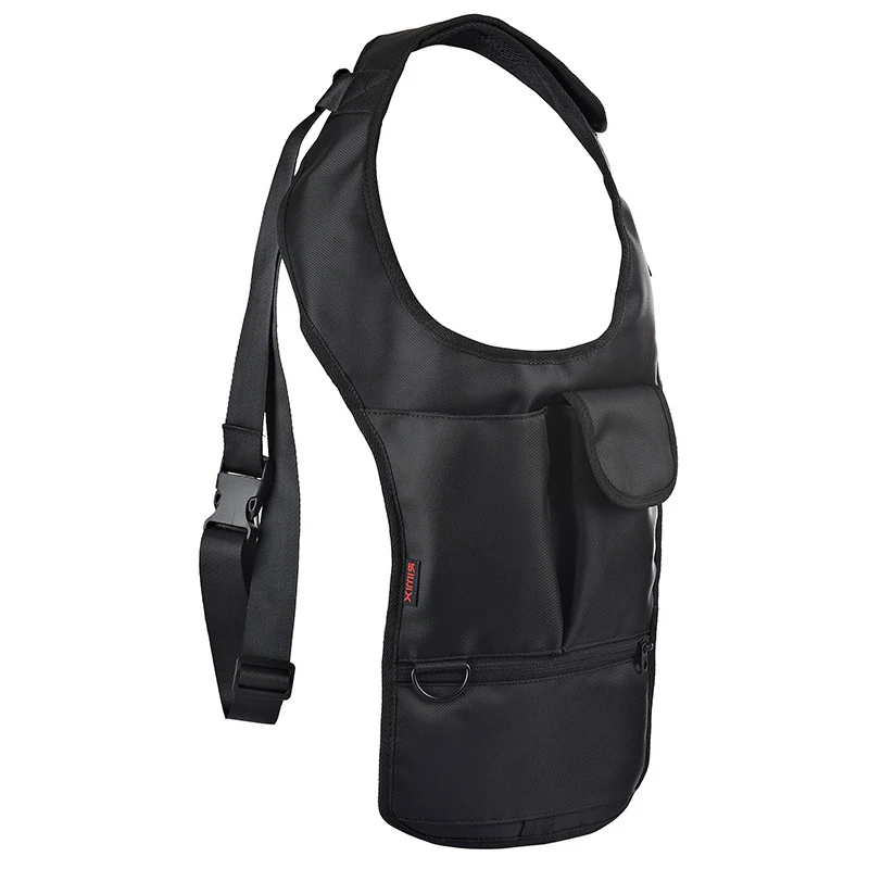 Left bag RIMIX, Диагональная Сумка для хранения, для спорта и отдыха, сумка для хранения, противоугонная Подмышечная сумка, невидимая Подмышечная сумка, водонепроницаемая, противоугонная - Цвет: Left bag