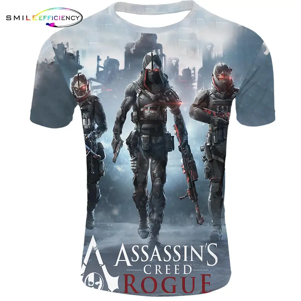 Summer 2019 New Gothic Assassin Creed 3d T ShirtPrinted Men Custom TshirtHip Hop Anime Clothes Mens T-Shirt Cartoon Summer 2019 New Gothic Assassin Creed 3d T ShirtPrinted Men Custom TshirtHip Hop Anime Clothes Mens T-Shirt Cartoon