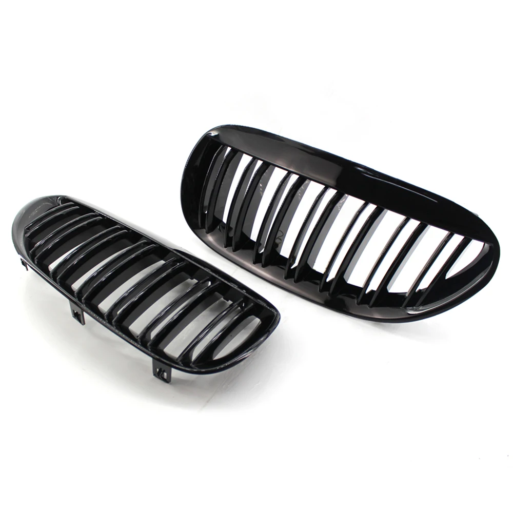 Решетки передние черные для BMW E63/E64 M6 630i 640i 650i 645ci 2003 2010 2 шт.|Гоночные решетки| |