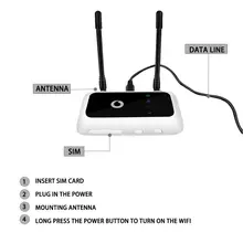 Vodafone R216 R216-z(с антенной) Карманный Wifi беспроводной маршрутизатор pk huawei E5573 E5577 E5372 zte MF910