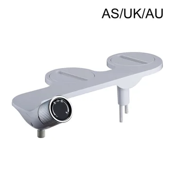 

Non-Electric Hygiene Toilet Home Easy Install Spray Tool Adjustable Butt Washing Cold Water Manual Bidet Dual Nozzle Thin