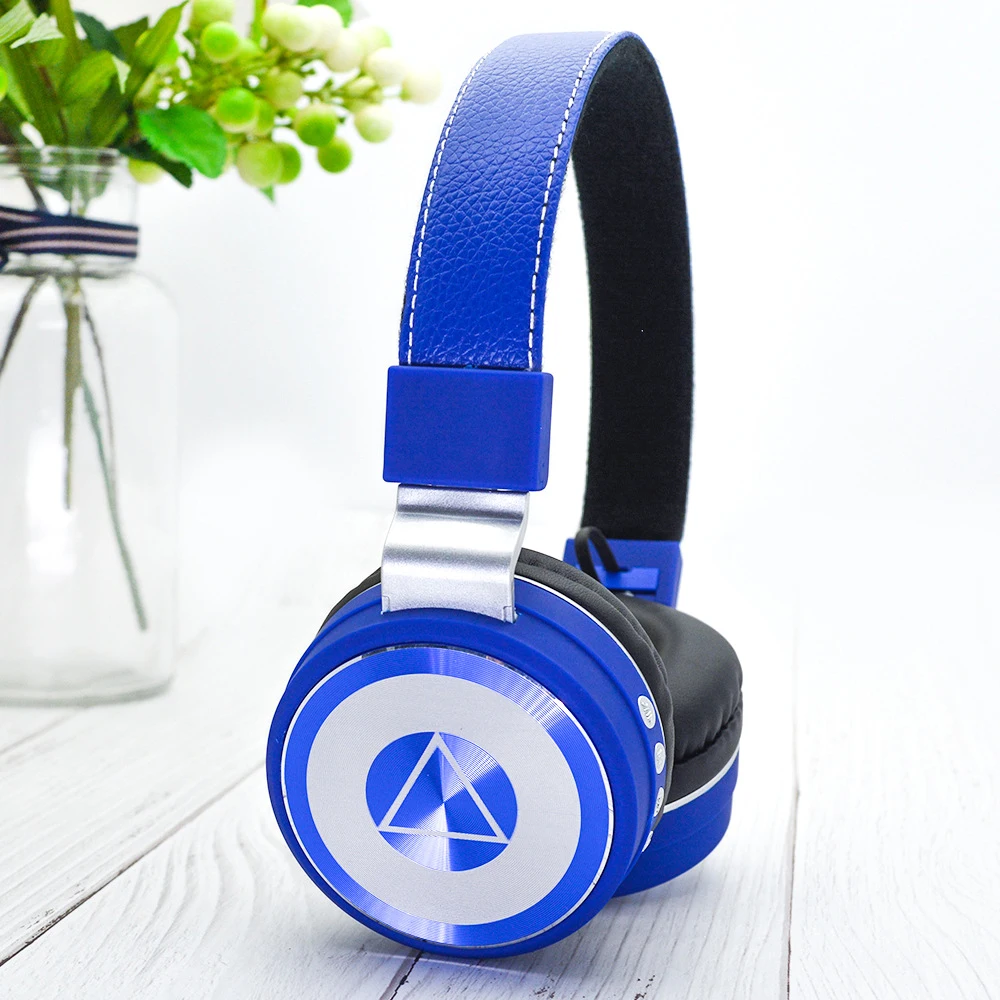 TF Card Bluetooth Wireless Headphone V5 0 Earbuds Sports Earphone Metal Music For iPhone Xiaomi Samsung Universal HD Stereo
