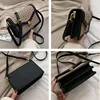 MSGHER Solid Color PU Leather Crossbody Bags For Women 2022 Chain Shoulder Messenger Bag Female Travel Lock Handbags ► Photo 3/6