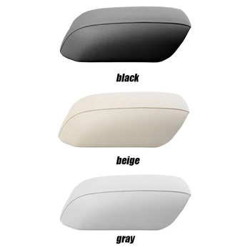 

Center Console Armrest Lid Synthetic Arm Rest Cushion Interior Parts Leather Covers for Volvo XC90 2003-2014