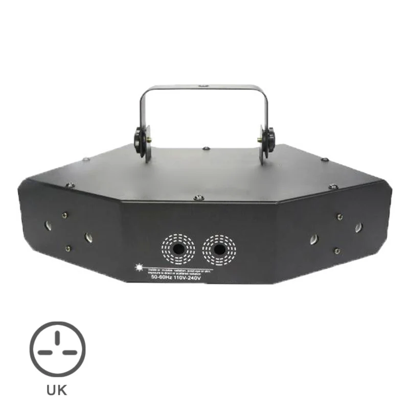 

6 Lens Scan Lasers Light Line Beam Scans Music Show DMX DJ Dance Combinations Gobos Projector Indoor Bar Coffee Xmas BJS