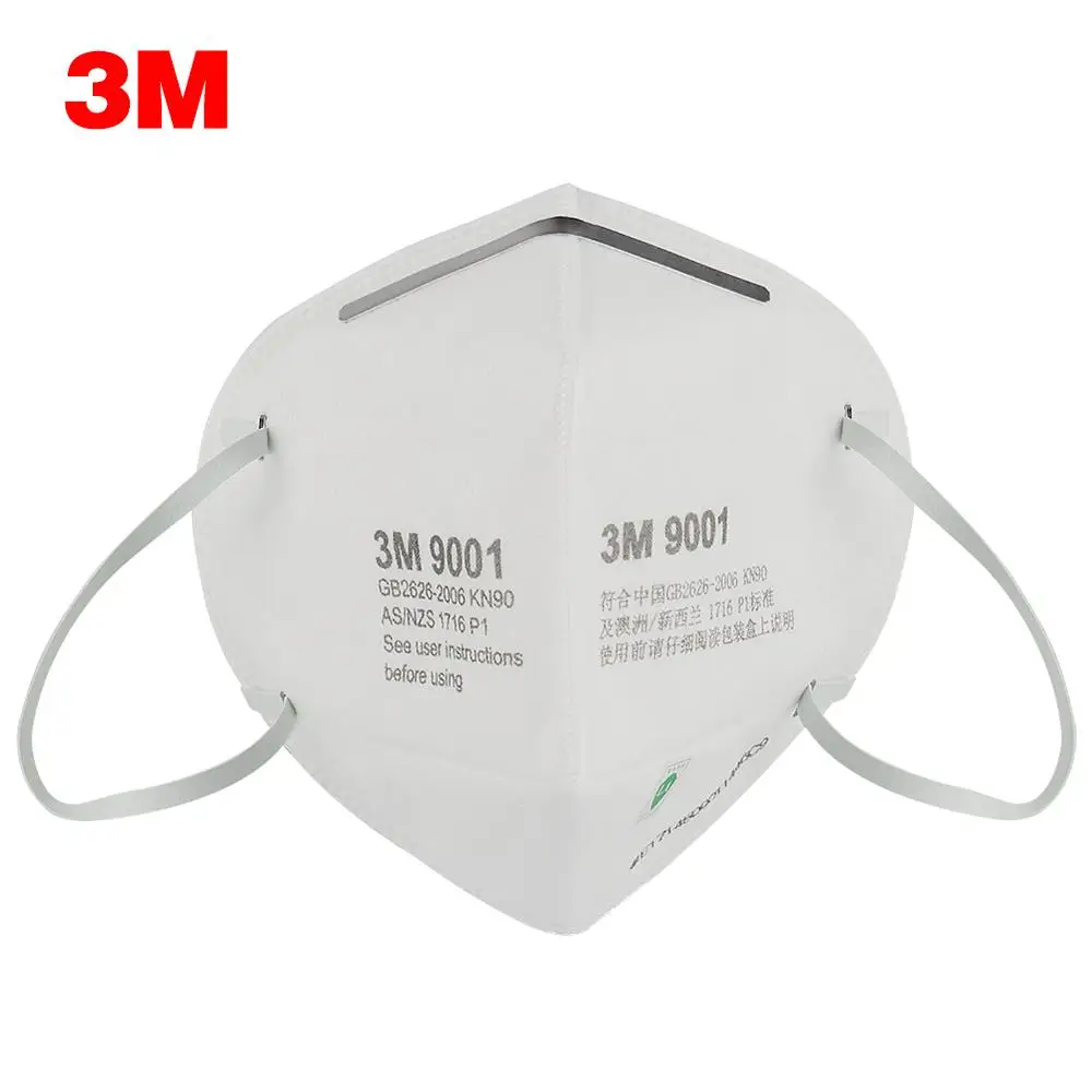 

3M 9001 Safety Protective Mask 50PCS/Box Dust Masks Anti-particles Anti-pm2.5 Anti Virus Mask