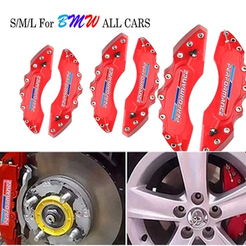 

2pcs For BMW Series 3 GT E36 G20 E90 E91 E92 E93 F30 F34 E46 5 ER E60 E61 E39 G30 F10 3D M Performance Word Car Disc Brake Cover