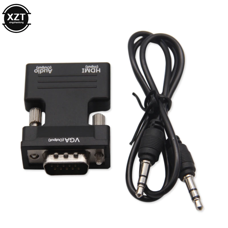 Hdmiメスvgaオス変換オーディオアダプタでサポート1080 1080p信号出力コンバータ オーディオケーブルl3fe Hdmi ケーブル Aliexpress
