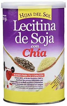 

Hijas Del Sol Lecitina de Soja con Chía - 200 gr - [Pack de 2]