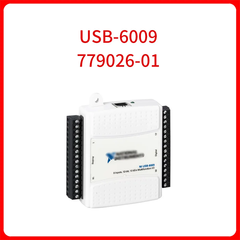 National Instruments NI DAQ USB-6009 USB Data Acquisition Card Module 779026-01 