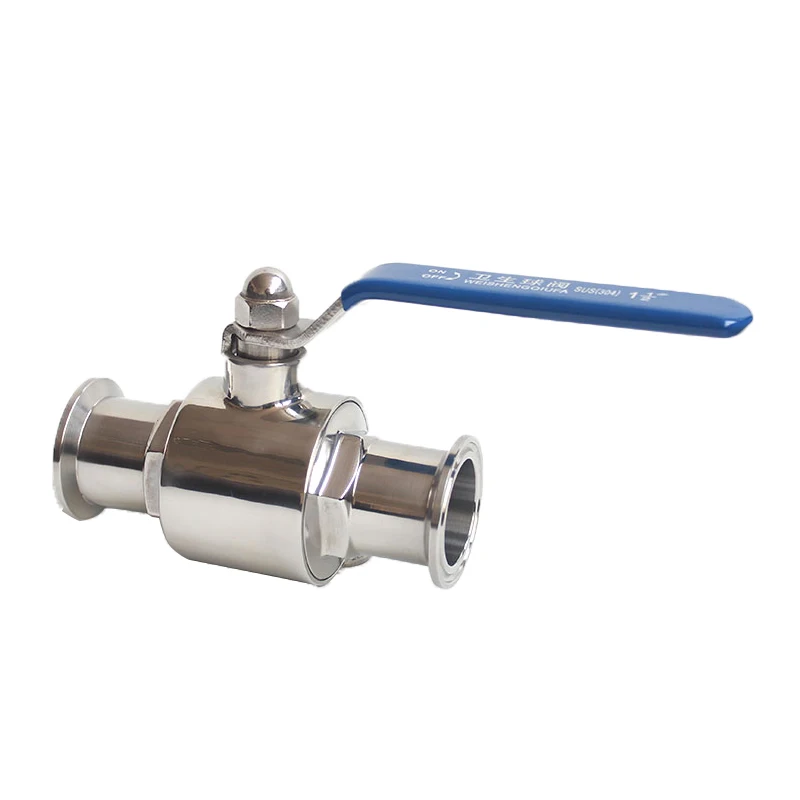 Sanitary Ball valve 1-1/4&quot O.D 32mm stainless steel Food grade clamp Ferrule Quick connect straight ball | Обустройство дома