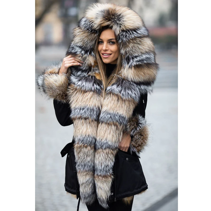 fur parkas