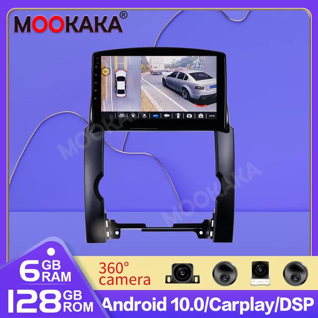 $US $218.40 Android10.0 DVD Player GPS Navigation For Kia Sorento 2009-2012 Car GPS Radio Palyer Stereo Head Unit Build -In Carplay 6+128GB