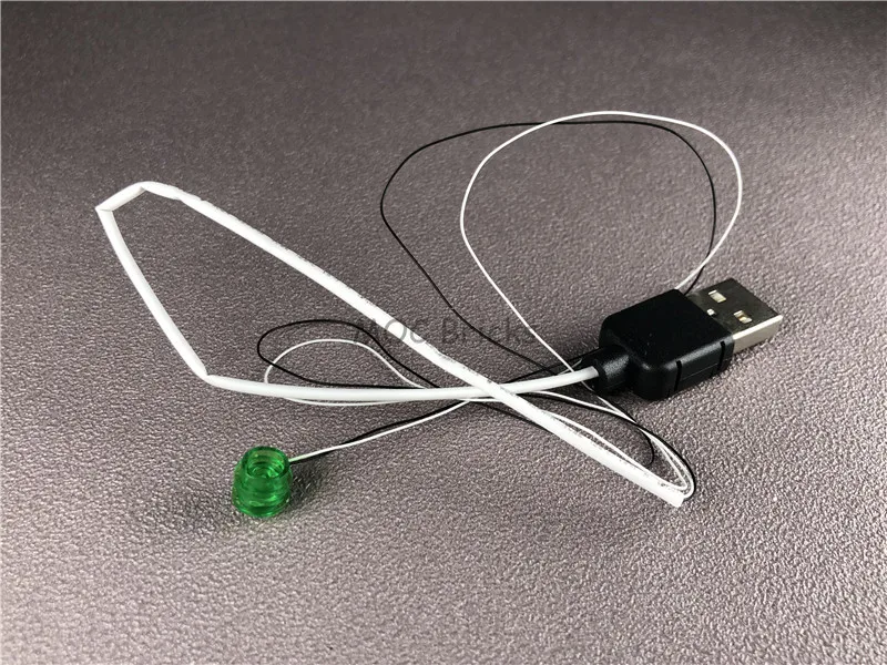 2 компл./лот кубики MOC сделай сам украшение города зеленая USB светодиодсветильник