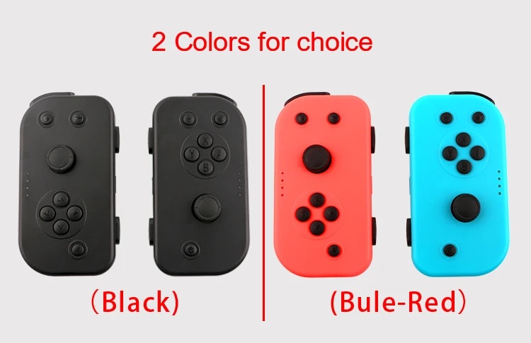 Левый и правый контроллеры совместимы с консолью nintendo Switch как замена контроллера Joy Con(красный/синий