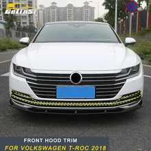 GELINSI для VW Volkswagen Arteon автомобильный Стайлинг Передняя декоративная решетка хромированная накладка рамка наклейка внешние аксессуары