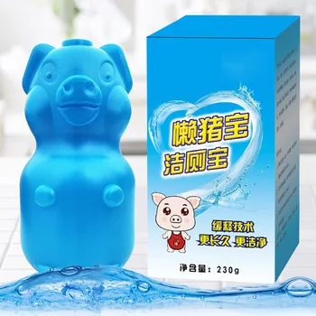 

230g Blue Bubble Toilet Cleaner Deodorization Toilet Cleaning for BathroomToilet Detergent Deodorizer TB Sale