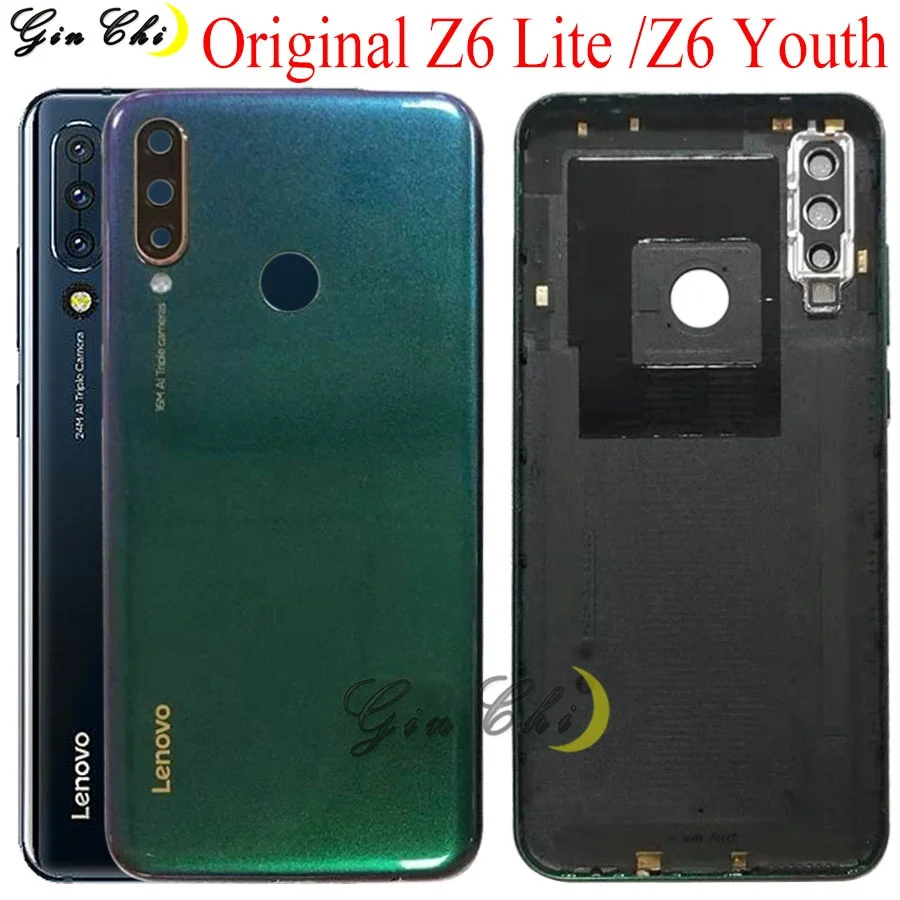 Оригинальный чехол для аккумулятора Lenovo Z6 Lite задняя крышка батареи L38111 Запасные