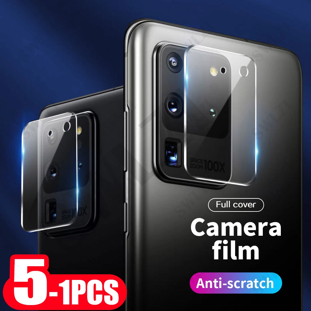

5-1 шт. объектив камеры для Samsung Galaxy s20 s21 FE ультра пленка для защиты экрана телефона s10 s10e s9 s8 plus lite закаленное стекло